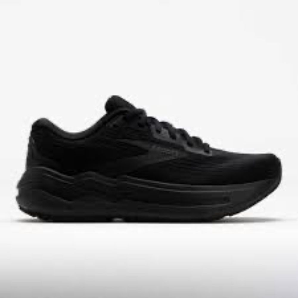 Brooks Ghost Max Men's Black/Black/Ebony Athletic Shoes Wide Width Sz 9‎ (2E)